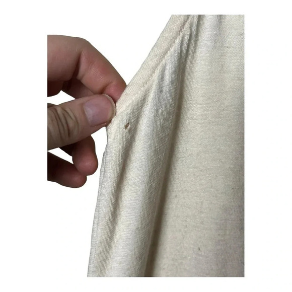 1619. FREE PEOPLE INTIMATELY SLEEVELESS TANK TOP SIZE SMALL EMBROIDERED TRIM - Picture 10 of 10